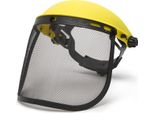 Protezione Facciale In Rete Metallica – Completamente Chiusa – Visiera Ribaltabile – Fascia Regolabile 52–62 Cm – Buona Ventilazione – Protezione Da Schegge E Frammenti Di Legno – Adatta Per Lavori Con Motosega E Ascia – Conforme Alle Norme EN166 E EN1731 [10374]