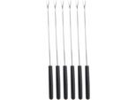 Set Di 6 Forchette Da Fonduta Nere Tableandcook 3008392-6