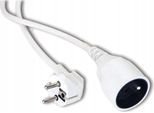Cavo Di Prolunga Con Messa A Terra, Bianco, 1 Presa, 3 M, Omy 3X1, Elgotech EPS-103
