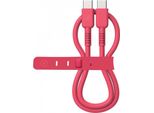 Muvit For Change 3A/60W 0,2 M Cavo Da Usb-C A Usb-C Rosa Rosa Taglia Unica