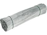 Filo Zincato A Spina Ø0,4 Mm L180 Mm 1 Kg - Filo Argentato Flessibile Per Decorazioni Creative E Per La Fioritura