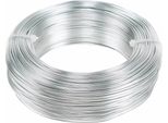 Filo Di Alluminio Ø1,0 Mm Argento 250 G 120 M - Filo Per Rilegatura, Filo Per Fioristi, Filo Decorativo