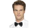 Smiffys - Uomo/Donna - Papillon Unisex Con Paillettes - Poliestere SM1512 (Taglia Unica) (Nero)
