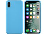 Custodia Apple Iphone Xs Max Light Blue Back Cover - Silicone