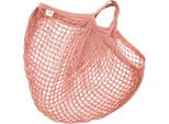 Borsa A Rete Point-Virgule Con Manici Corti Rosa 40X40Cmbasic Da | 10 Pezzi