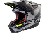 Alpinestars Casco Motocross Sm5 Rover Gy/Y Taglia: Xl