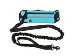 Set Guinzaglio Da Corsa Berry Con Ammortizzatore Blu