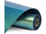 Loklik SG-HTV-1565-US-L-B2B, Rullo Vinilico Resistente Al Calore, Vinile A Trasferimento Termico Liscio, Oro, Verde, Monocromatico, Multi, 305 Mm