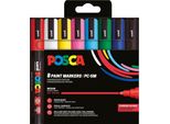 Posca 182558 Posca Marker Uni PC-5M 8Er Set Basic