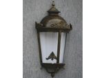 Casa Padrino Applique Da Esterno Barocca In Bronzo Antico H. 75 Cm - Grande Applique Da Esterno In Stile Barocco