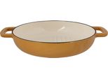 Padella Grill Fontestic In Ghisa Amber Gold Ø 28 Cm, Accogliente E Alla Moda – Rivestimento Antiaderente Smaltato – Adatta A Tutti I Tipi Di Fornelli