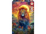 Puzzle Il Maestoso Sguardo Del Leone 500 Pezzi
