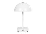 Lampada Da Tavolo Holt Led Ricaricabile Bianca.