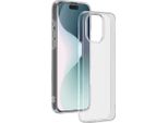 Bigben, Custodia Per Iphone 16 Pro Flessibile Silisoft Non Ingiallente, Trasparente