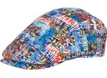 Berretto Sportivo Balke In 100% Cotone Con Stampa Multicolore