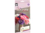 Set Per La Realizzazione Di Fiori Di CrêPe, 6 Fogli 20 X 25 Cm | 4 Pezzi