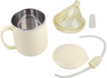 Tazza Per Convalescenti Per L'assunzione Di Alimenti Liquidi, Porridge, A Prova Di Perdite, 350 Ml, Becco Leggero Per Pazienti Anziani