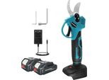 Affettafrutta Elettrico A Batteria, Motore Brushless, Lama Acciaio Al Carbonio Ad Alta Lega, Batteria 2 X 2,0 Ah, Ue