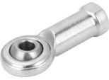 10Pcs Cuscinetto In Acciaio Femmina Destra Sinistra Filettata Rod End Cuscinetto Congiunto (M4)