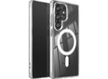 Swissten, Custodia Magsafe Galaxy S25 Ultra Rinforzata Magstick Clear Jelly, Trasparente