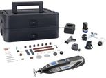Dremel® 8240, Multiutensile A Batteria, 1 Batteria Ricaricabile Da 12 V 2 Ah), 65 Accessori