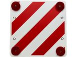 Iwh 97604 Cartello Di Avvertimento In Plastica Iwh, 500 X 500 Mm, Bianco / Rosso