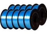 Filamento Pla Silk, Diametro 1,75 Mm, Temperatura Di Stampa Singola 200-230 °C, Azzurro Seta