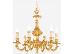 Casa Padrino Lampadario Barocco Oro Ø 55 X H. 55 Cm - Italy