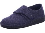 Finn Comfort Filzmoos Pantofole Da Uomo, Blu Scuro, Feltro Di Lana, Plantare Estraibile - Casa - Pantofole Pantofole Da Uomo, Blu