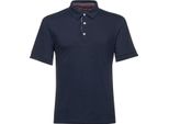 Geox Piquet Print Polo Manica Corta Blu L Uomo Blu L