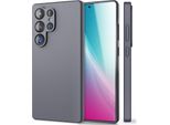 Nalia Phoenix Per Samsung Galaxy S25 Ultra - Custodia In Silicone Liquido - Grigio Cenere