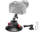 Mount With Suction Cup 1/4 Inch Neewer CA013 For Sports Cameras (Dji Action, Gopro, Insta360)