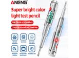 Aneng B14 24-250V Tester Elettrico Indotto Sonda Cacciavite Con Indicatore Luminoso Allarme Sonoro E Luminoso Penna Di Prova