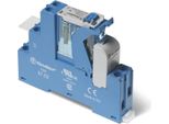 Modulo Di Accoppiamento A Relè 2P 8A 230VAC, Display Di Stato, Interblocco Contatti, Terminali A Vite, Montaggio Su Guida Din 35Mm, 4C.02.8.230.0060