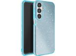 Avizar, Custodia Glitterata Per Samsung Galaxy A16 Antiurto Scintillante, Blu