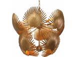 Casa Padrino Lampadario In Ottone Vintage Ø 80 X H. 67 Cm - Lampadario Per Hotel E Ristoranti