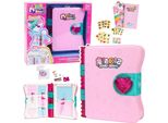 Agenda Con Lucchetto + Accessori Rosa