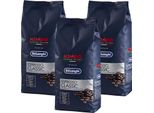 Delonghi Kimbo Classic Kaffeebohnen 3X1Kg Mischung Arabica Robusta Espresso