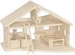 Holztiger Fienile Giocattolo In Legno Con Argano Fattoria