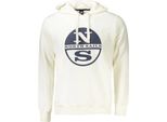 Felpa Con Cappuccio A Maniche Lunghe Con Logo Spazzolato North Sails : Taglia - 2XL Taglia: 2XL
