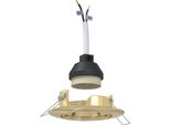 Vidaxl Spotlight 24 Pezzi Oro 9 X 9 X 2,5 Cm Metallo