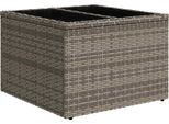 Vidaxl Set Di Divani Con Cuscini E Portaoggetti In Polirattan Grigio