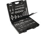 Set Di Utensili Per Filettatura M3-M20, 54 Pezzi, Cassetta In Plastica Hss