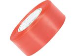 Nastro Di Raso Rosso Corallo Scuro 38 Mm - 32 Mb