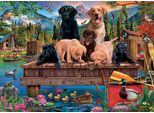 Cobble Hill Puzzle Cuccioli E Anatre - Puzzle Di Famiglia Da 350 Pezzi