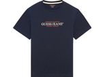 Guess Jeans Gj Cn Reg American Trad Maglietta A Maniche Corte Blu 2XL Uomo Blu 2XL