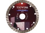 Disco Diamantato Granit Ø 125 Mm Foro 22,23 Mm Altezza Segmento 7 Mm Spessore Segmento 2,2 Mm Smerigliatrice Angolare