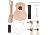 Ukelele A 4 Corde In Legno Per Bambini, Promuove Le Abilità Artigianali, Regalo Di Natale Ideale Per I Principianti Della Musica E Per Le Attività Genitori-Figli