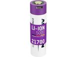 Ansmann Li-Ion Akku 21700 5000 Mah Mit Usb Typ-C Ladebuchse Mignon Aa -Akku 4900 (1308-0001)
