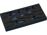 Modulo Utensile Inserto Vuoto 1/3 Modulo 2000 871 242 6 Pezzi